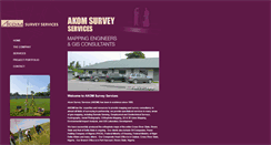 Desktop Screenshot of akomsurvey.com